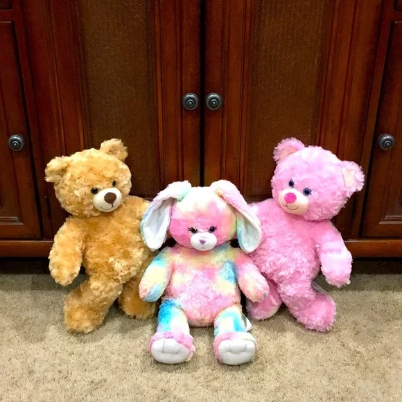 ❣️ BUILD-A-BEAR ❣️ COLLECTION SUPER CUTE BEARS AND ADORABLE BUNNY LOT ( NWOT ) . - Picture 3 of 11